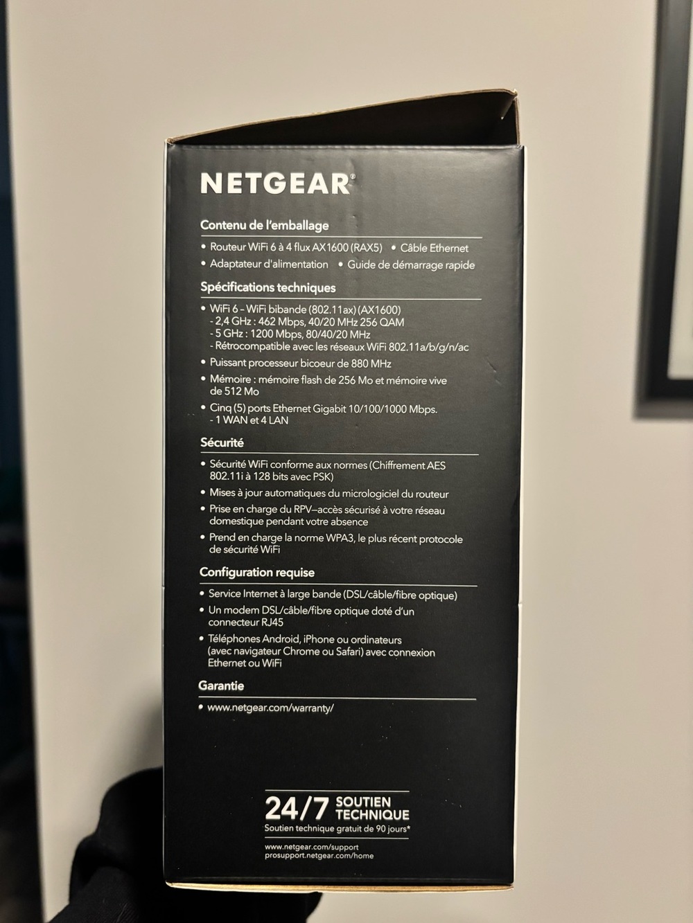NETGEAR AX1600 WiFi 6 Router – Brand New! - Picture 2 of 4